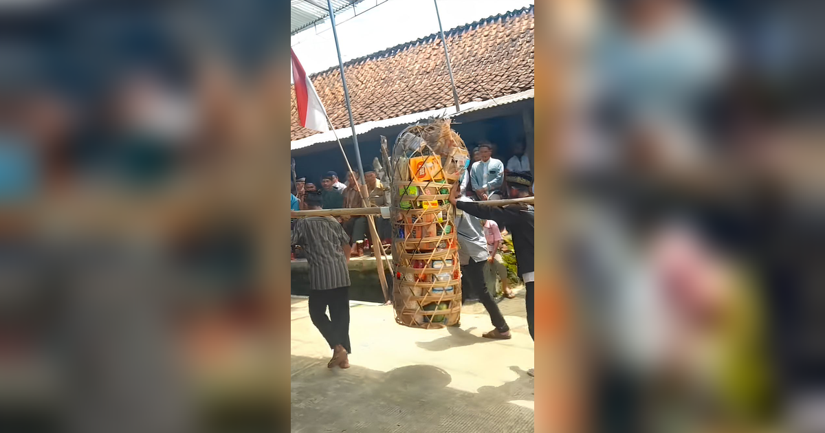 Mengenal Tradisi Rajabiyah dan Jamjaneng di Kebumen, Meriahkan Isra Miraj dengan Besek Raksasa