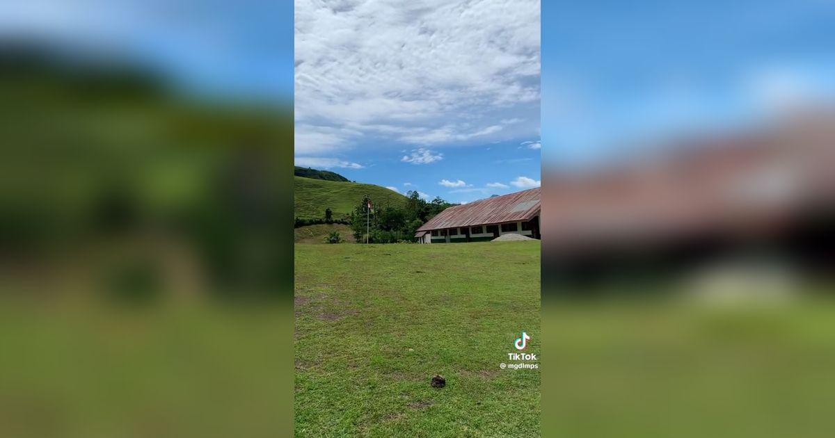 Viral Potret Sekolah Dasar dengan Pemandangan Indah di Tana Toraja, Bikin Betah