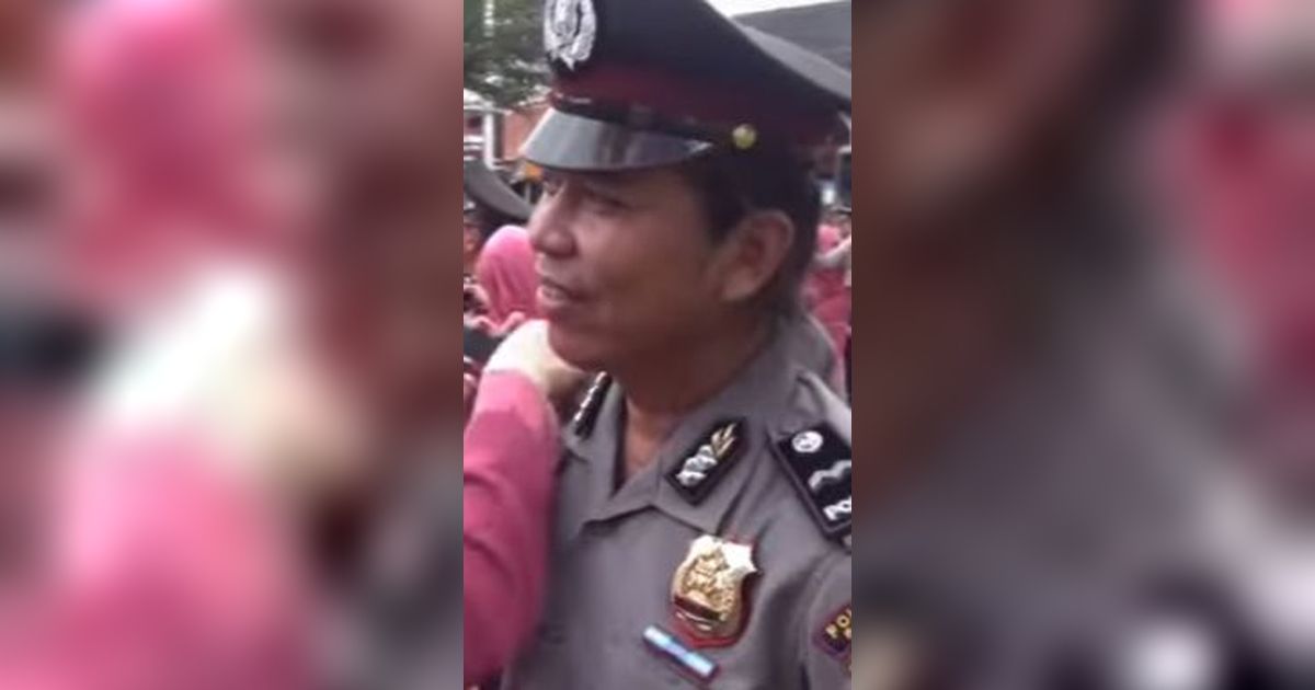 Berambut Gondrong, Dafit Tim Klewang Naik Pangkat Jadi Aiptu Disaksikan Tiga Bidadari