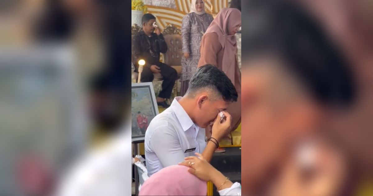 Momen Pria Datang ke Pernikahan Mantan yang Sudah Dipacarinya Selama 4 Tahun, Banjir Air Mata