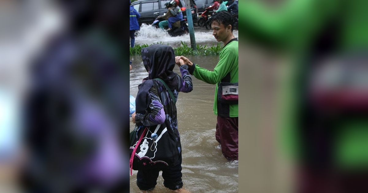 Ini Lokasi di Jakarta yang Masih Terendam Banjir