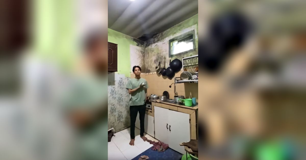 Anak Makeover Dapur Jadul Ibunya yang Jamuran Biar Lebih Luas dan Estetik, Endingnya Malah Bikin Tambah Penasaran