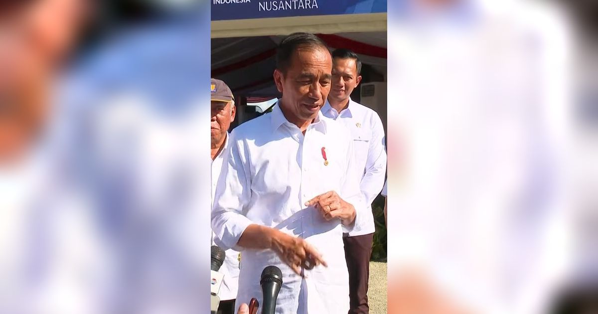 Jokowi di IKN: Kita Ingin Memiliki Gedung Presiden Bukan Peninggalan Kolonial