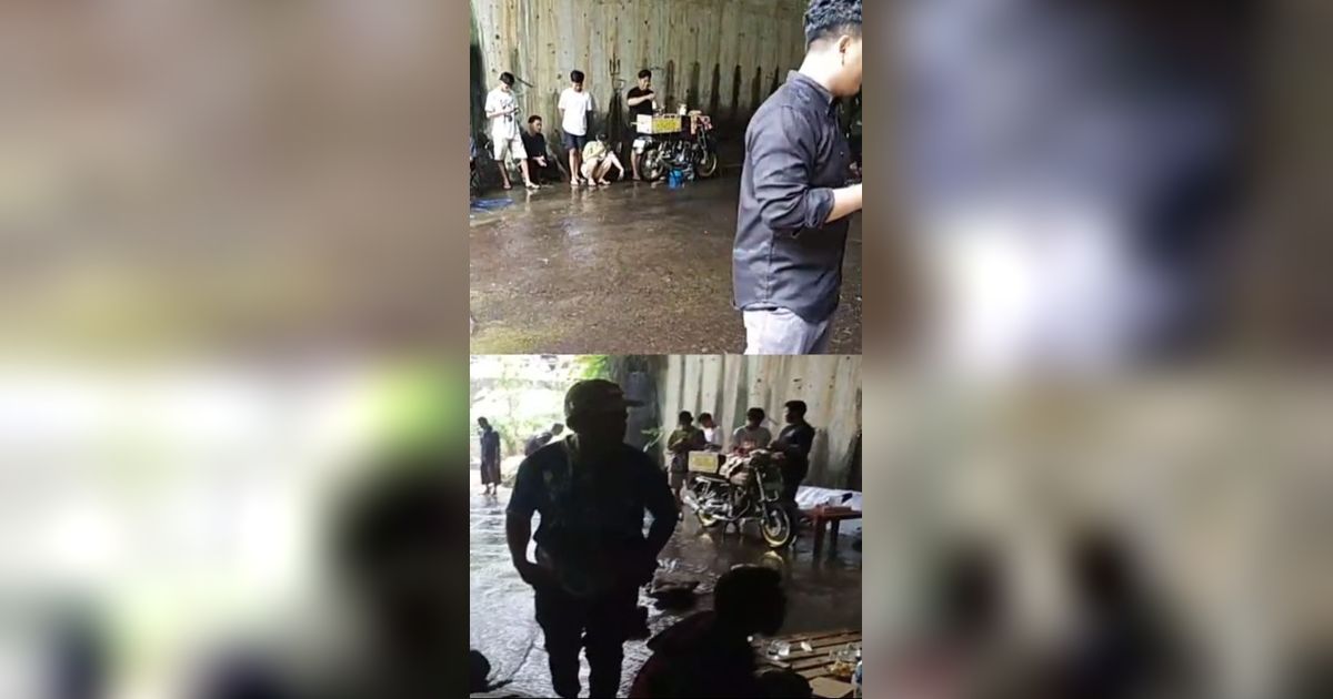 Viral Potret Penjual Kopi di Bawah Jembatan Pasuruan, Warganet Dibuat Khawatir