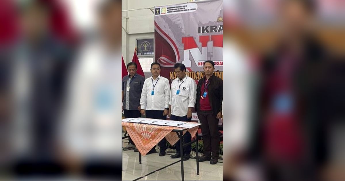 Ini Lima Napi Lapas Salemba Kasus Terorisme yang Ikrar Janji Setia kepada NKRI