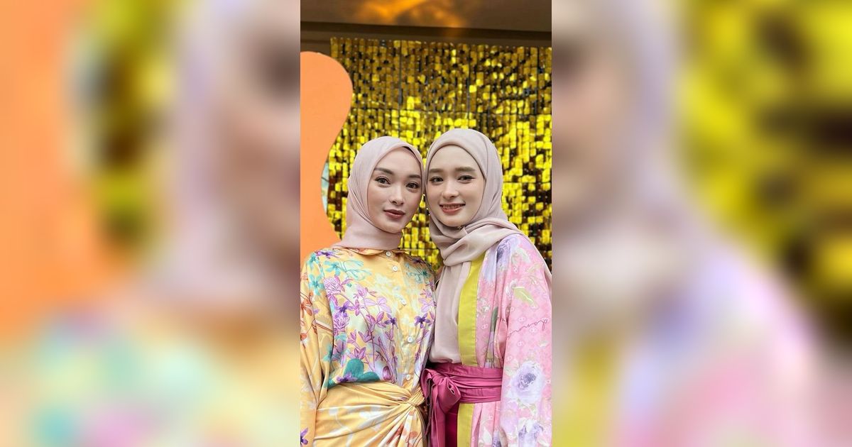 Akhirnya Bertemu, 8 Potret Zaskia Gotik dan Inara Rusli bak Saudara Kembar