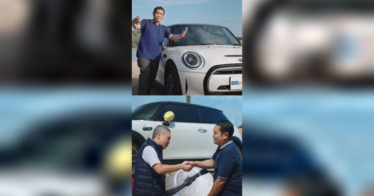 Sering Pakai BRImo, Begini Kisah Pemilik Toko Kelontong di Sumenep Dapat Hadiah Mobil Listrik