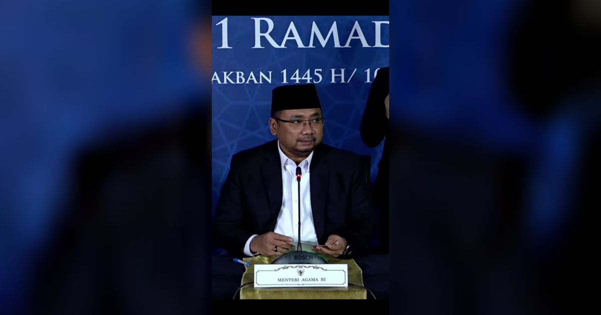 Pemerintah Tetapkan 1 Ramadan 2024 Jatuh pada Selasa 12 Maret