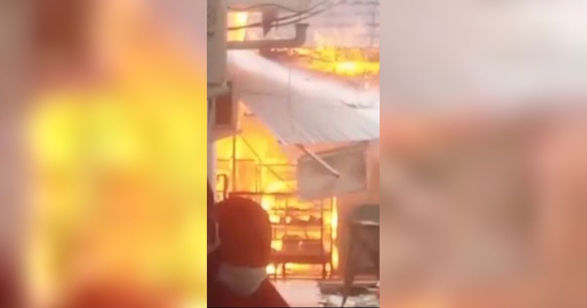 RS Dunda Limboto Gorontalo Terbakar, Pasien Panik dan Berhamburan Keluar