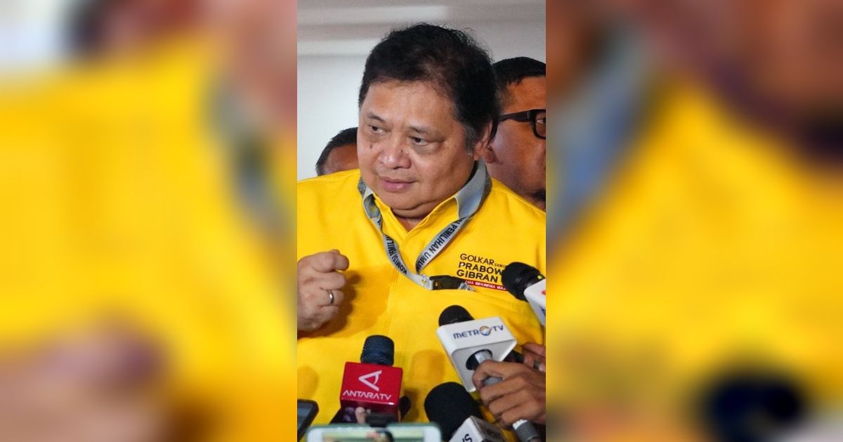 Ini Kata Airlangga Soal Posisi Golkar pada Kabinet Mendatang