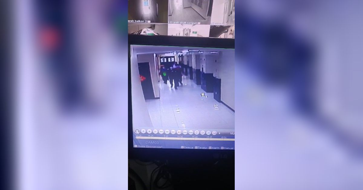 VIDEO: Ciuman Terakhir Satu Keluarga Tewas Jatuh dari Apartemen dengan Tangan Saling Terikat