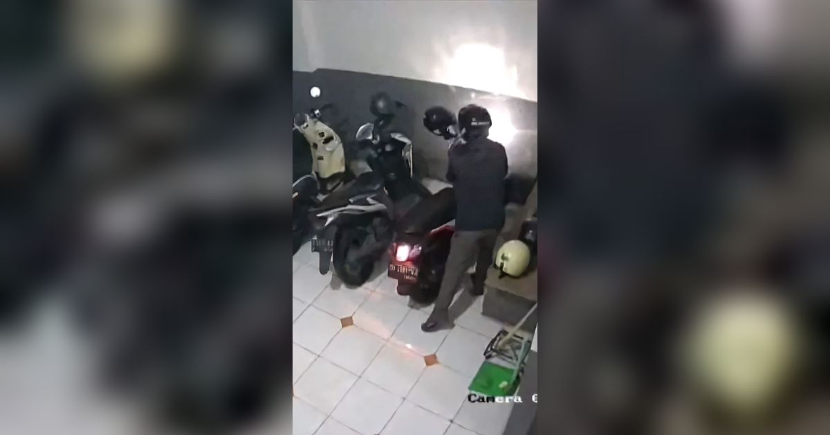 Viral! Korban Belum Sempat Lapor Polisi, Maling Motor di Tangsel Kembalikan Barang Curian Sehari Setelah Kejadian, Kirim Pakai Kurir