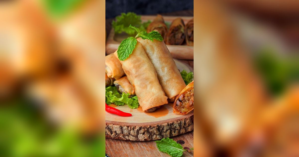 Lumpia Isi Daging Keju,  Camilan Gurih untuk Buka Puasa