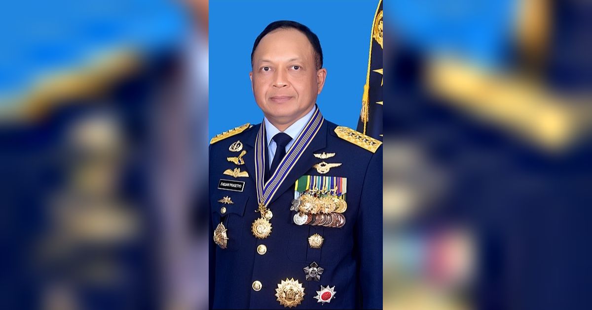 Segera Pensiun, Simak Profil Marsekal TNI Fadjar Prasetyo