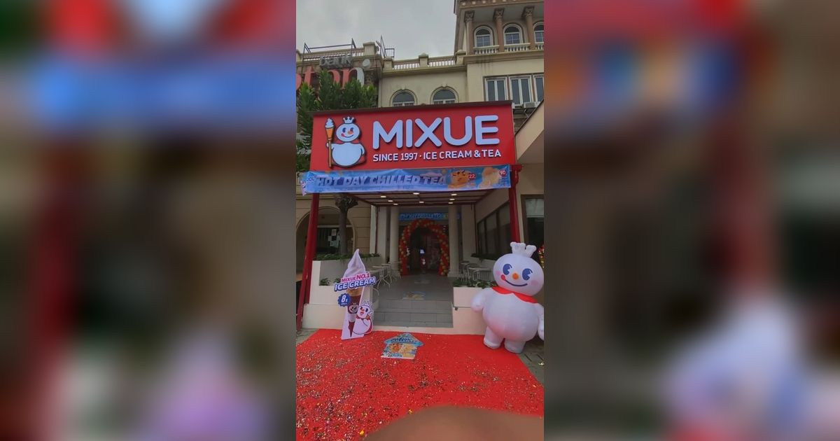 Ternyata, Harga Es Krim Mixue di China Lebih Murah Dibanding di Indonesia