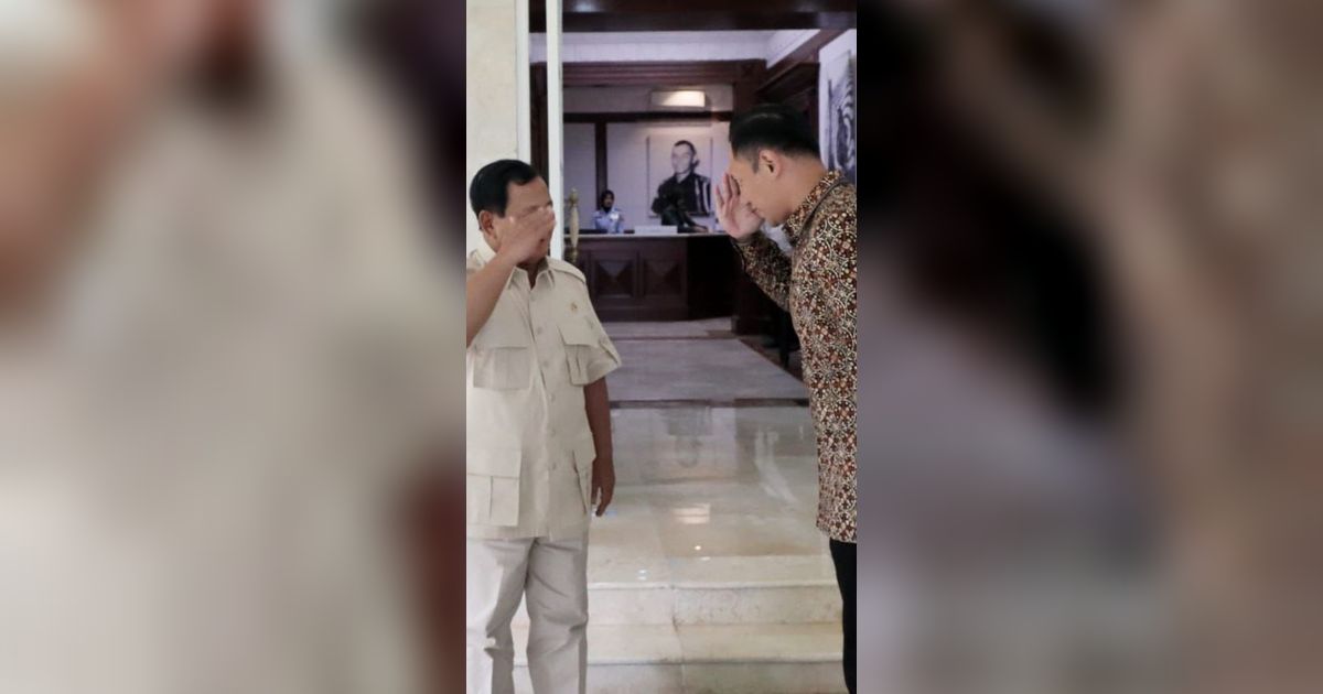 Ditanya soal Kabinet Baru, AHY: Saya Sudah Menghadap Pak Prabowo