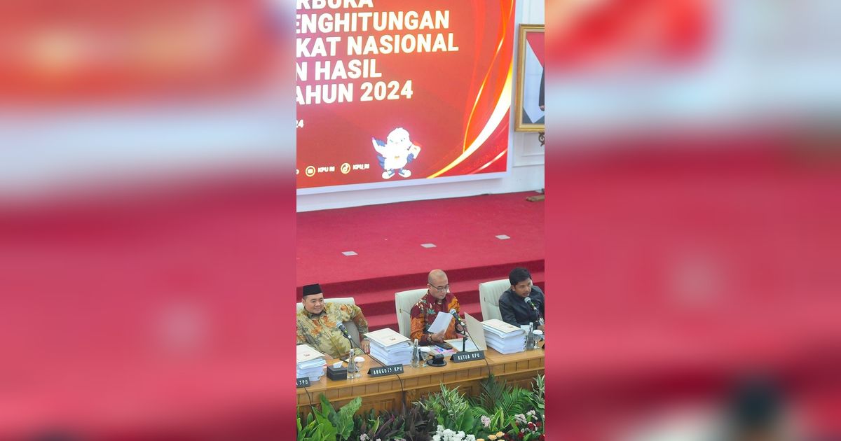 KPU Lanjutkan Rapat Pleno Hasil Rekapitulasi Suara Pemilu 2024 di 5 Provinsi