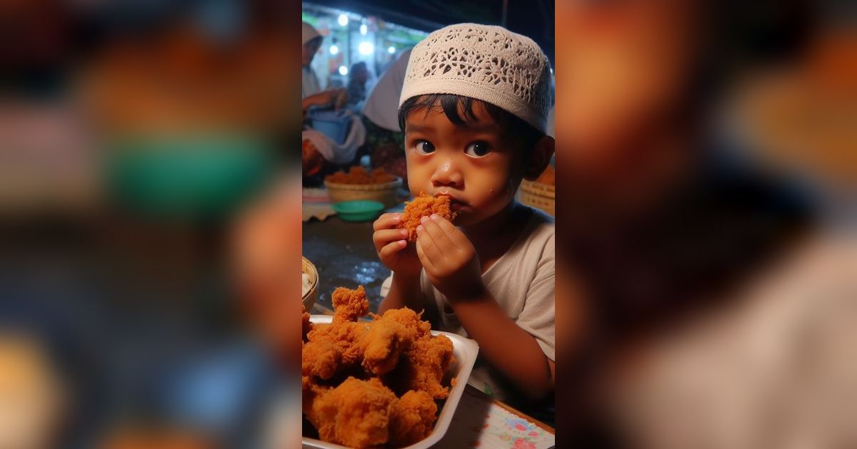Anak yang Belajar Puasa Tidak Disarankan Berbuka dan Sahur dengan Junk Food
