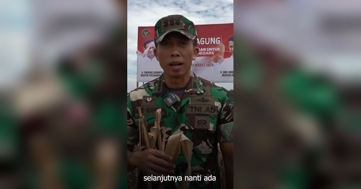 VIDEO: Momen Jenderal Bintang Tiga Asisten Prabowo Panen Raya Jagung di Kalteng