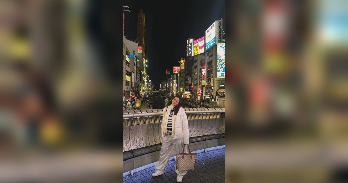 Usia Kandungan Sudah 8 Bulan, 8 Foto Bumil Laura Theux Saat Babymoon ke Jepang