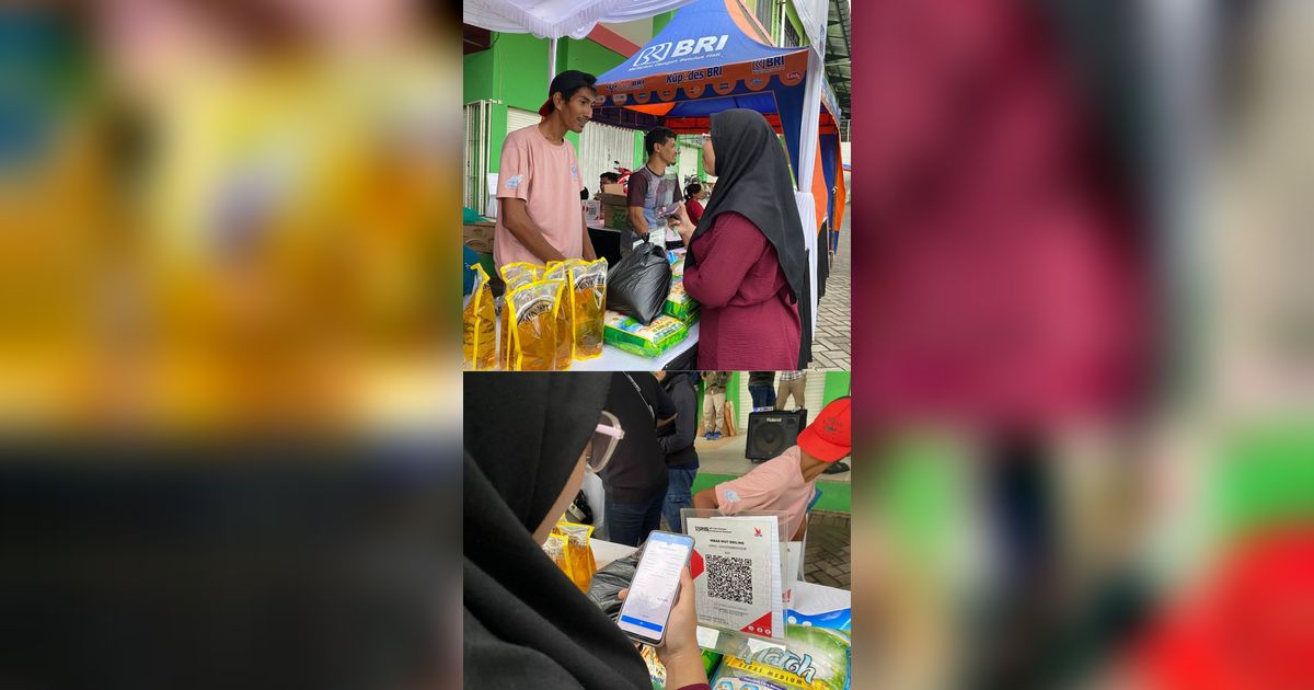 Serunya Ngabuburit di Pasar Ramadan BRI Bojonegoro, Berburu Sembako Murah Dapat Bonus Takjil