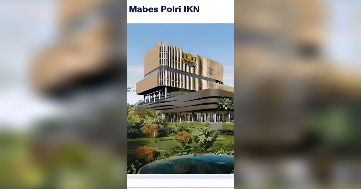 Penampakan Desain Mabes Polri di IKN, Ridwan Kamil Sebut bak Hotel Nusa Dua Bali, Tak Ada Duanya di Dunia