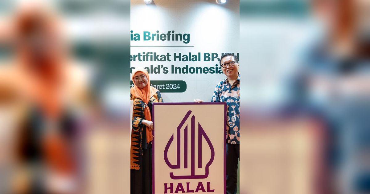 McD Indonesia Jadi Resto Pertama Kantongi Sertifikat Halal Sepanjang Masa BPJPH Kemenag