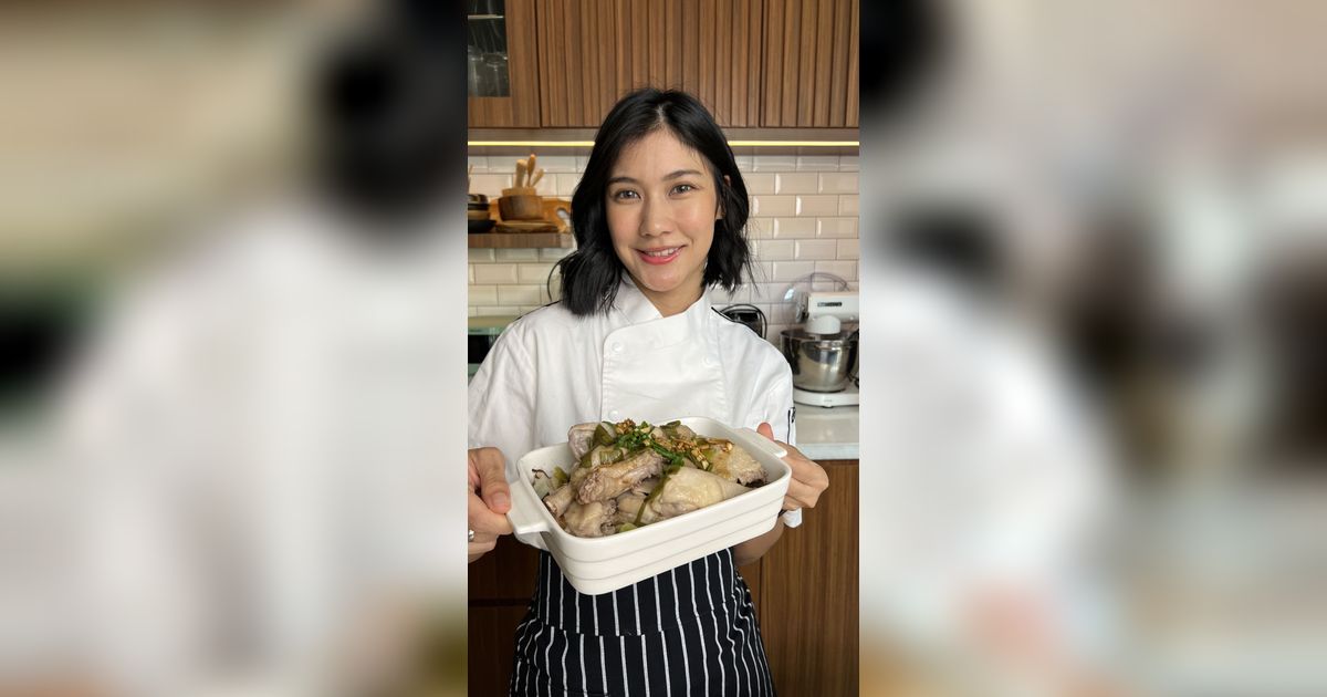 Chef Olivia Tommy Bagikan Resep Ayam Kukus Jahe Lezat, Cocok Buat Bukber Nih!