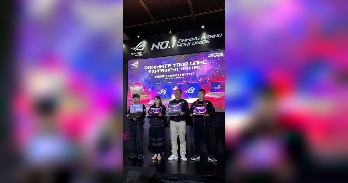 ASUS Luncurkan 2 Laptop Gaming Paling Tipis dan Ringan, Dibanderol Mulai Rp29 Jutaan