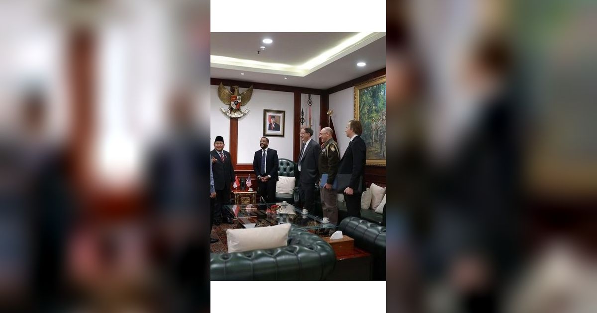 VIDEO: Utusan Presiden AS Joe Biden Antar Surat, Prabowo Hormat: Ini Isinya