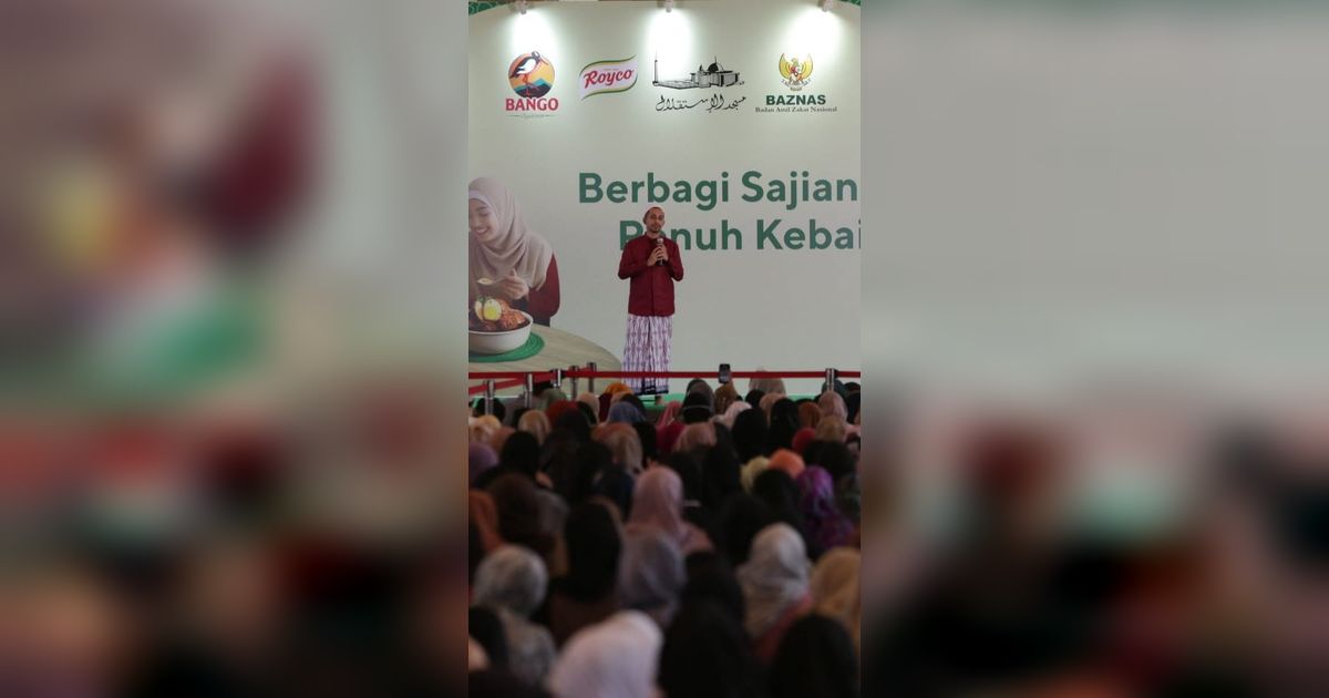 FOTO: Berbagi Berkah Ramadan, Unilever Indonesia dan Baznas Gelar Buka Puasa Akbar di Masjid Istiqlal