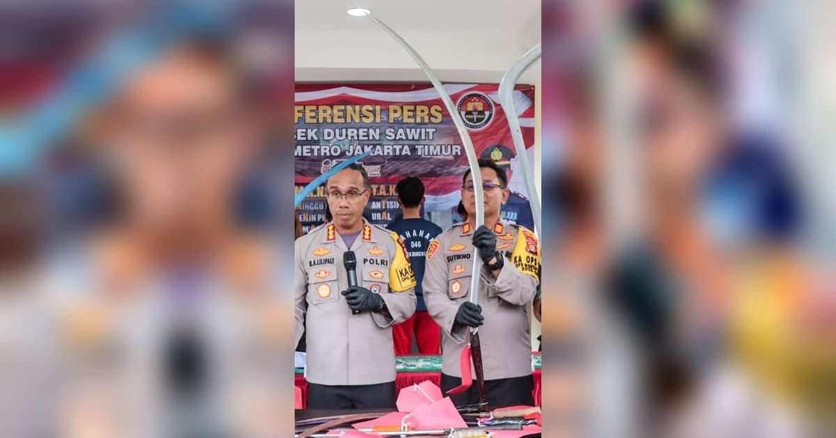 Tawuran Antar Geng di Jaktim Sebabkan 1 Orang Tewas, Polisi Berhasil Tangkap Empat Pelaku