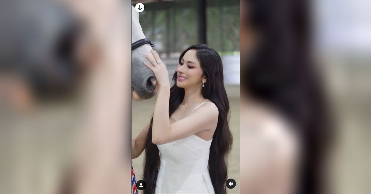 Secantik Barbie, Potret Apris Devita Istri Guntur Triyoga yang Baru Saja Dapat Hadiah Kuda dari Belanda Bernilai Fantastis