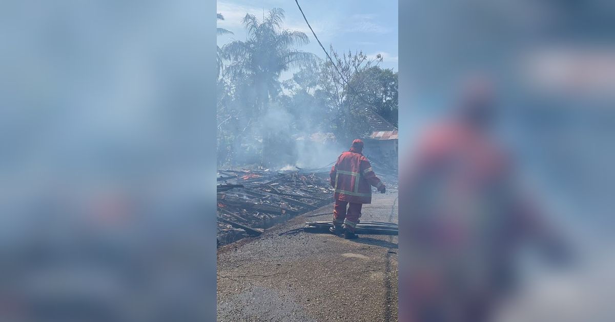 Asrama Polisi di Aceh Besar Terbakar