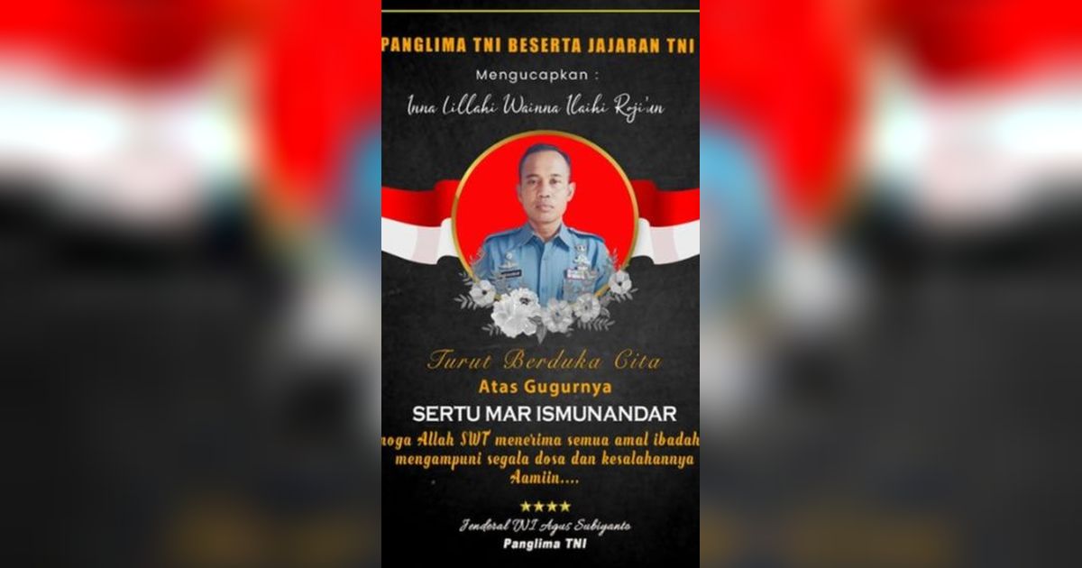 Sosok Sertu Ismunandar, Prajurit Marinir yang Gugur Ditembak KKB di Puncak Jaya Papua
