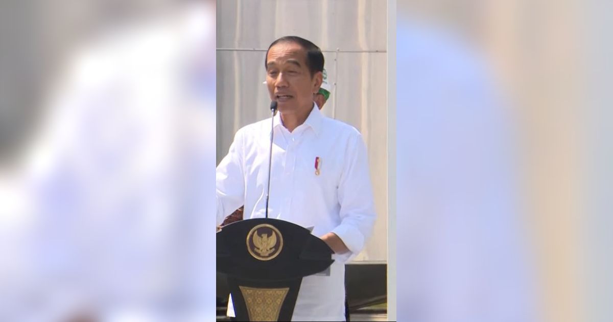 VIDEO: Cara Kocak Presiden Jokowi Jelaskan Harga Beras Mahal Depan Emak Emak