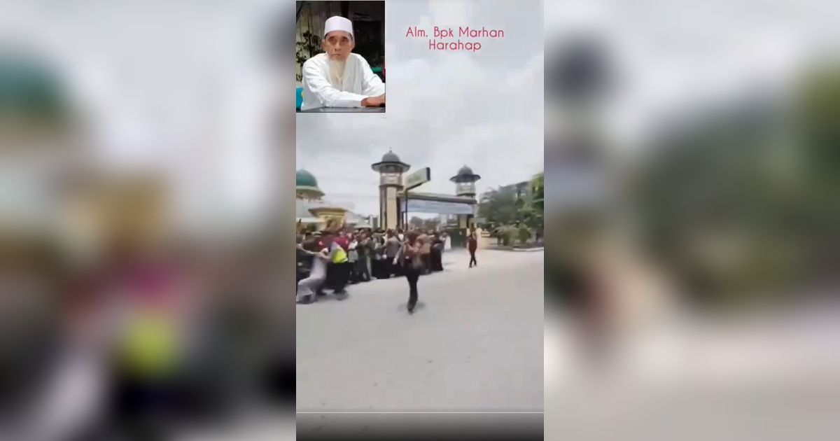 VIDEO: Viral Pria Meninggal Mau Salat di Masjid Ada Jokowi, Hoaks Dihalangi Paspampres