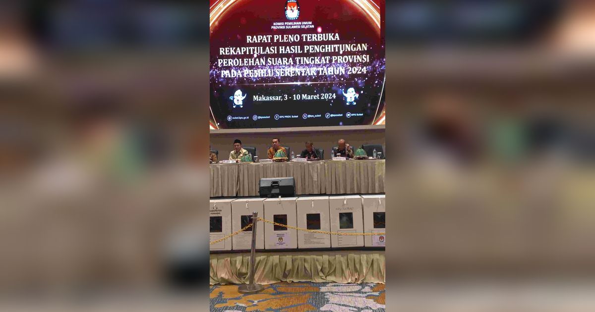 Pleno Rekapitulasi Suara, KPU Papua Pegunungan Terkendala Masalah Keamanan