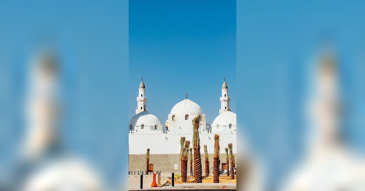 FOTO: Menapaki Keindahan Masjid Quba, Masjid Tertua di Dunia yang Dibangun Rasulullah