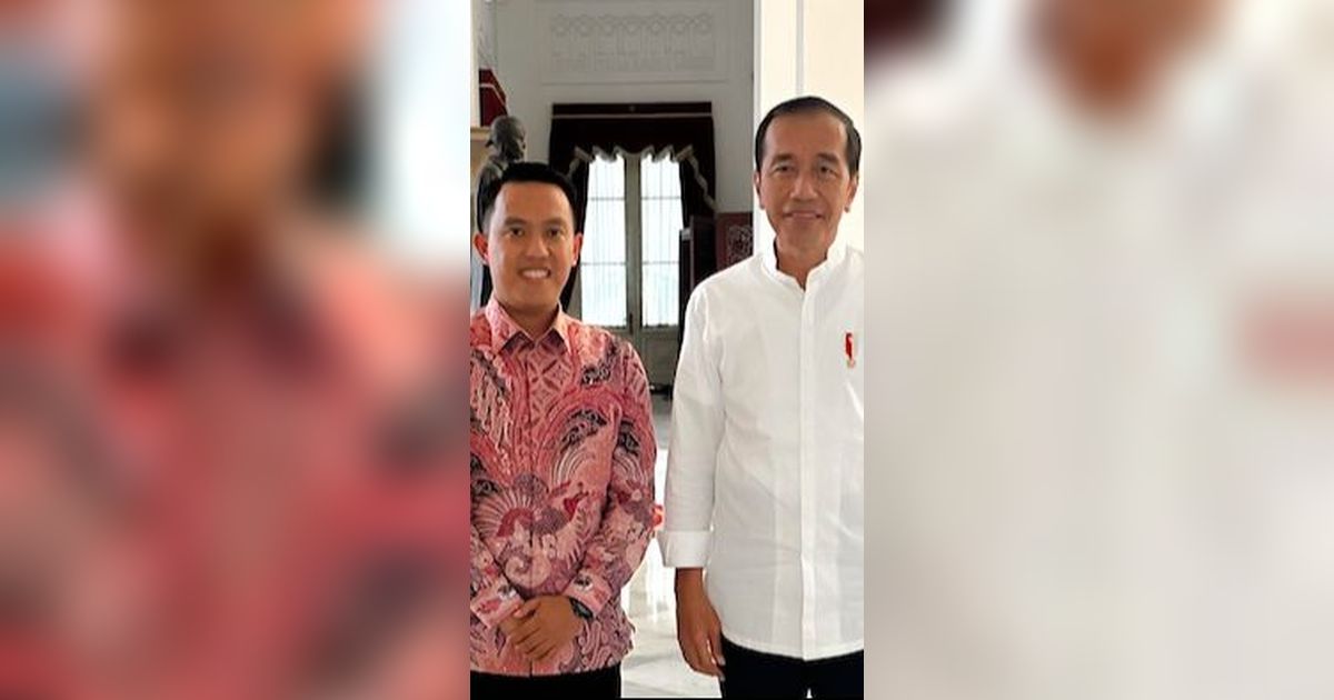 Sendi Fardiansyah Sespri Iriana Temui Presiden Jokowi: Alhamdulillah Restu Maju Pilwalkot Bogor