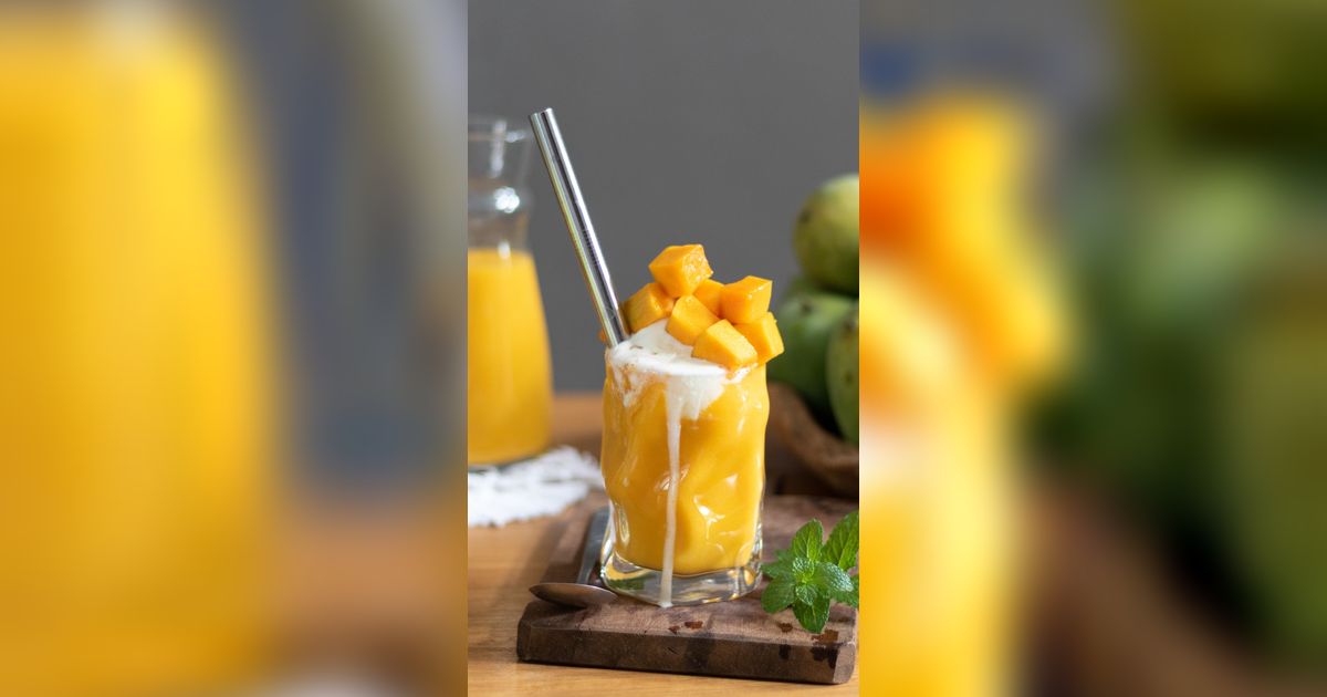 Resep Minuman Segar Nan Creamy, Es Mangga Susu