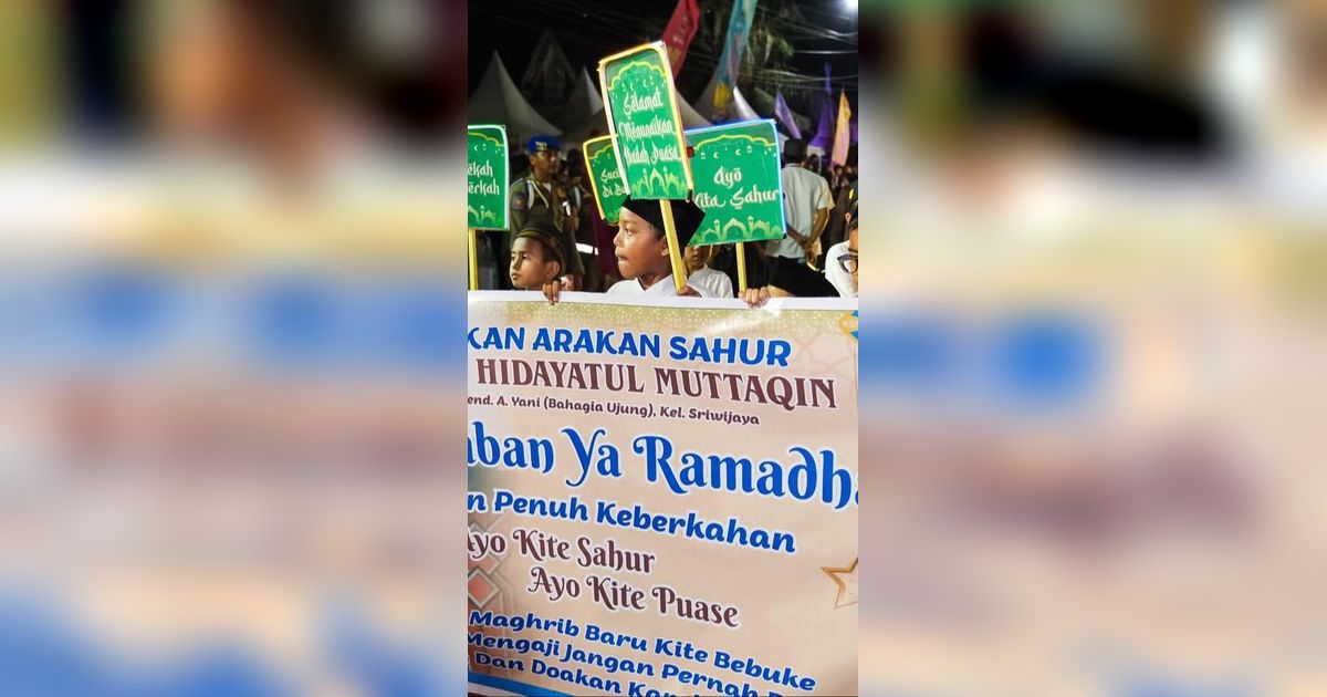 Fakta Menarik Festival Arakan Sahur di Jambi, Sudah Ada Sebelum Kemerdekaan