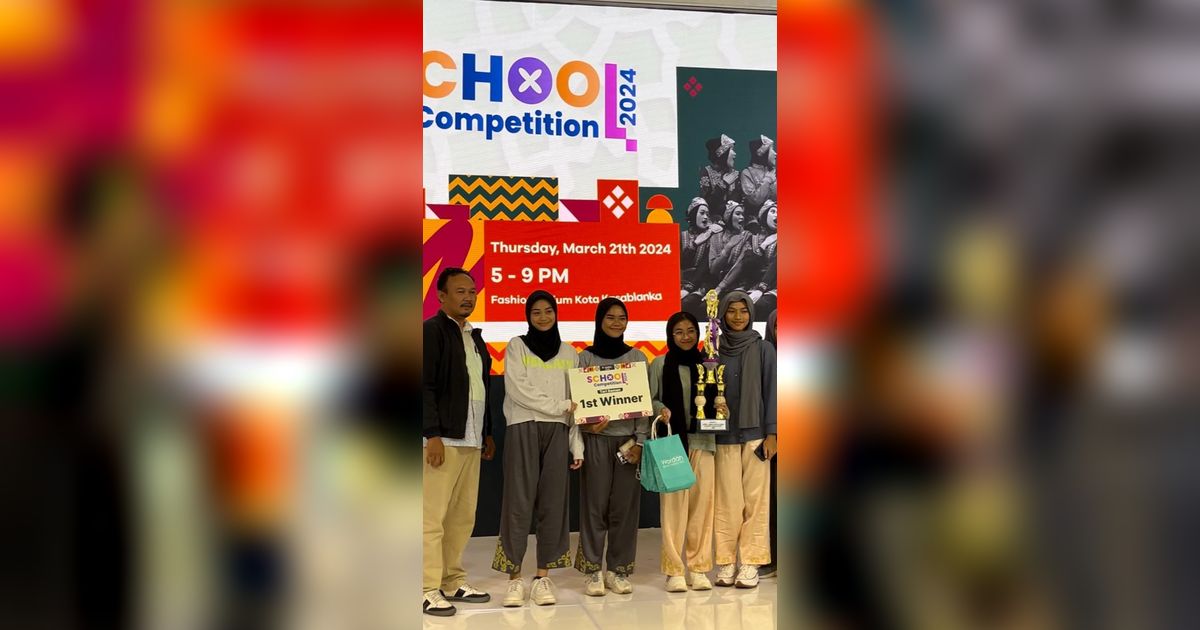 Selamat! SMAN 9 Tangerang Selatan Berhasil Menang Kompetisi Tari Saman Dream Day Ramadan Fest 2024