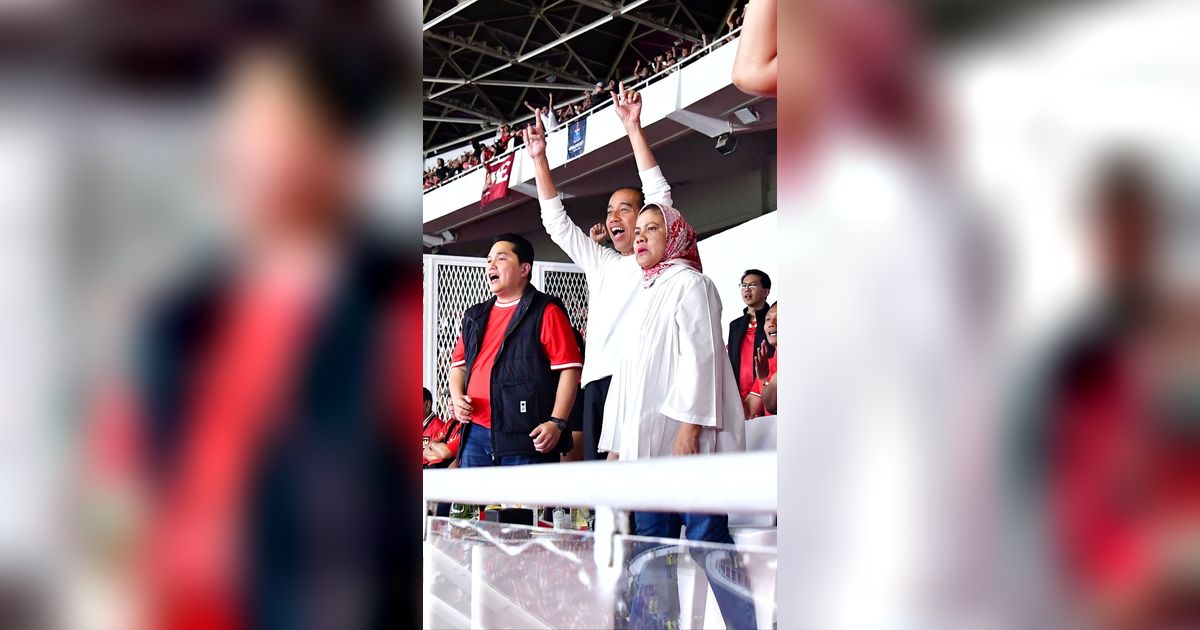 Jokowi Bersyukur Timnas Indonesia Menang 1-0 Lawan Vietnam: Alhamdulillah Kita Dapat Poin