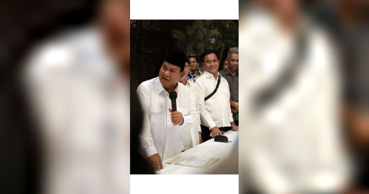 Prabowo: Meski Menang Pilpres Tak Ada Euforia, Ingat Ilmu Padi