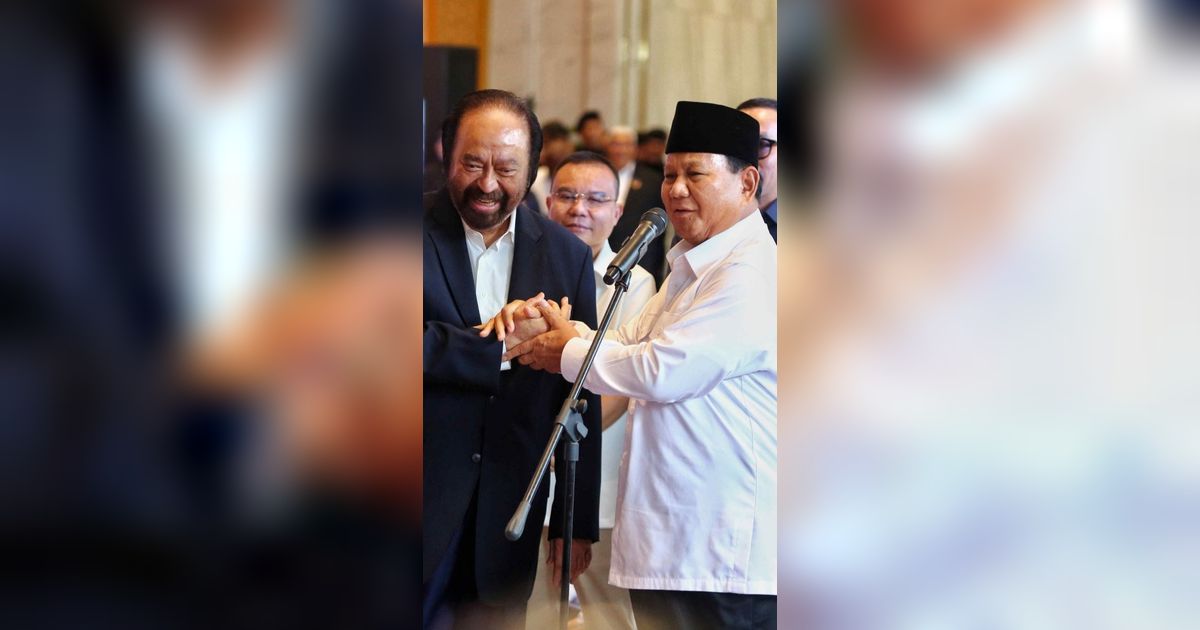 Prabowo dan Surya Paloh Gelar Pertemuan Tertutup di Nasdem Tower, Ini yang Dibahas