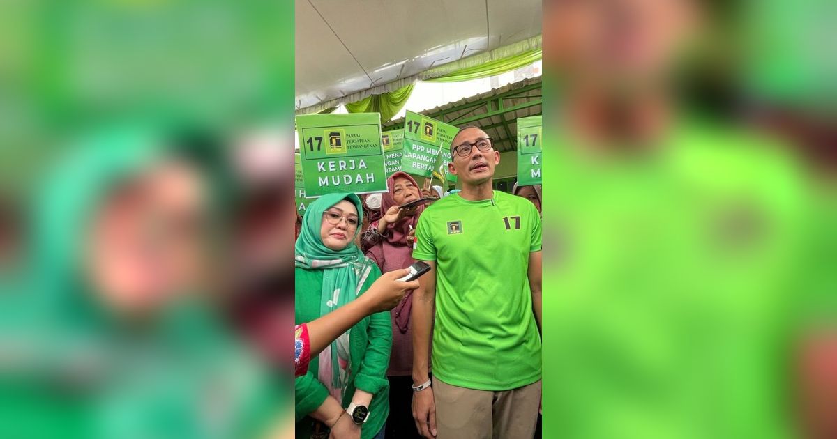 PPP Gagal Masuk DPR, Mungkinkah Sandiaga Cabut?