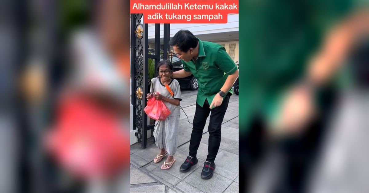 Nasib Mujur Bocah Pemulung Lewat Depan Rumah Crazy Rich Pondok Indah HM Fitno, Diguyur Uang Tunai hingga Beras