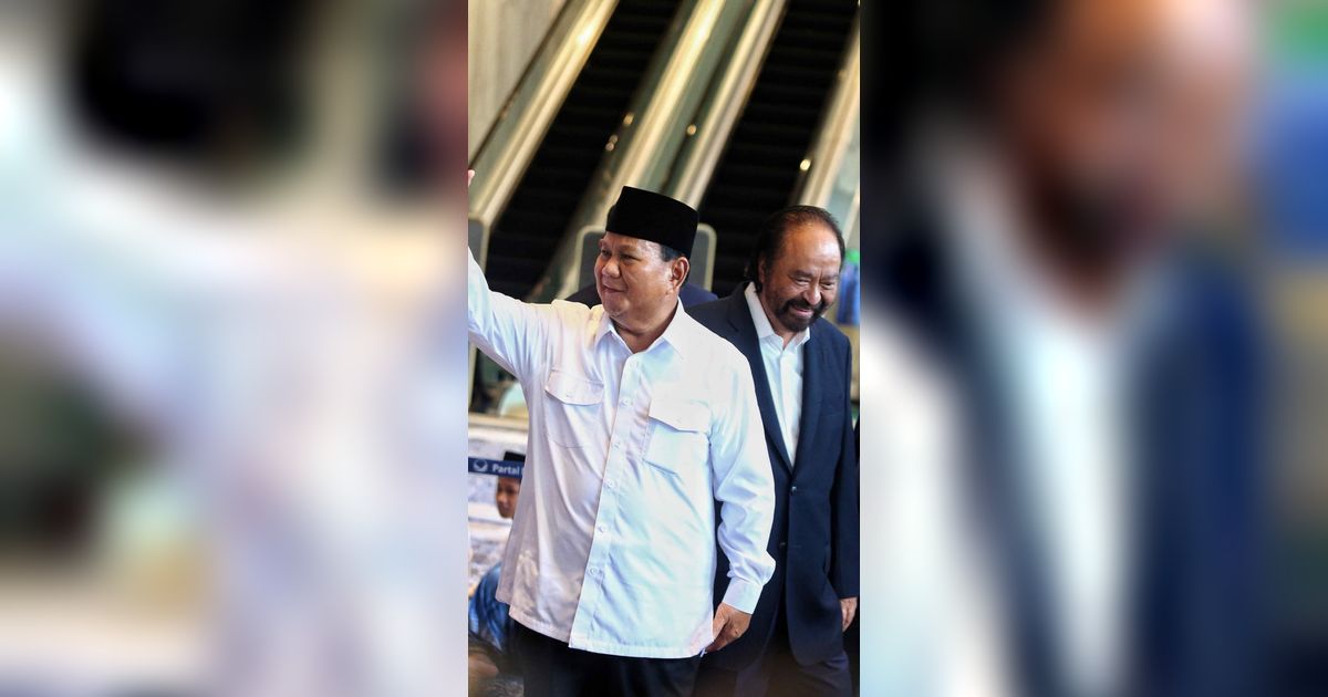 Prabowo Bertemu Surya Paloh, Timnas AMIN: Enggak Perlu Khawatir, Positif Thinking Saja