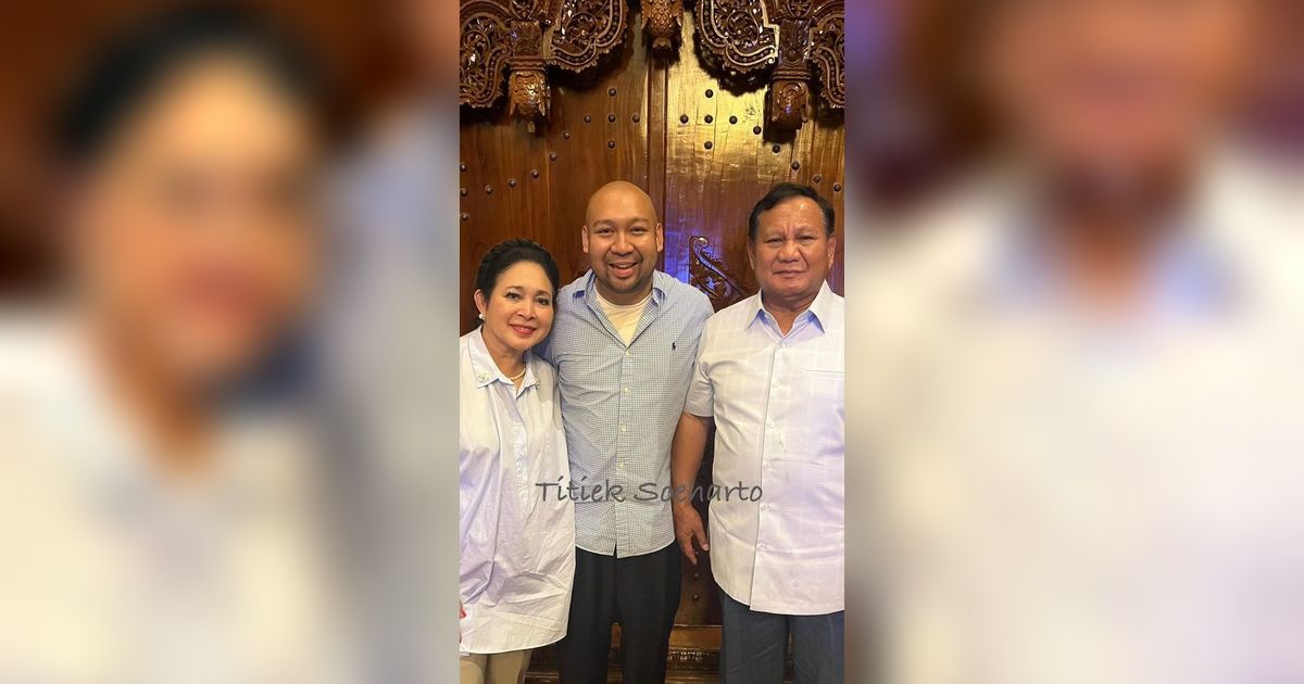 Kala Prabowo dan Titiek Soeharto Kompak Beri Ucapan Ulang Tahun ke Putranya, Didit Hediprasetyo